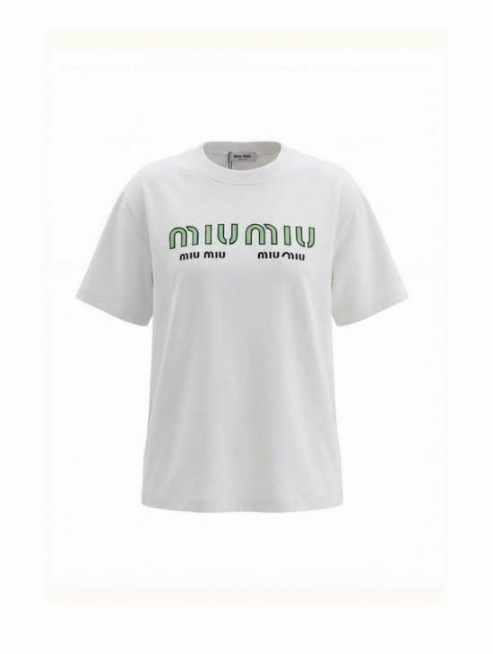 Picture of Miu Miu T Shirts Short _SKUMiuMiuM-2XLxetr406244
